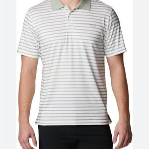 COLUMBIA MENS SKIFF POLO L